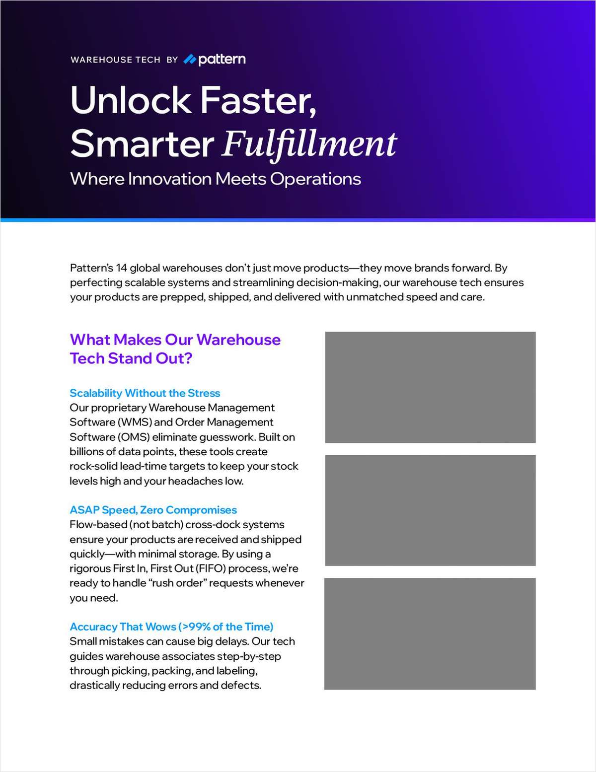 Warehouse Tech Executive Brief