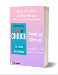 Great By Choice Book Summary