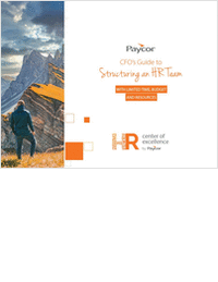 CFO's Guide to Building an HR Team with Limited Time, Budget and Resources