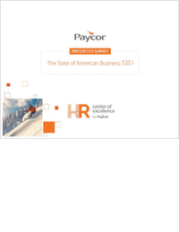 Paycor CFO Survey: The State of American Business: 2021