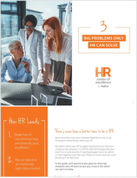 3 Big Problems Only HR Can Solve