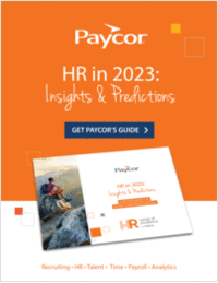 HR in 2023: Insights & Predictions (a Paycor survey)