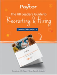 The HR Leader's Guide to Recruiting & Hiring