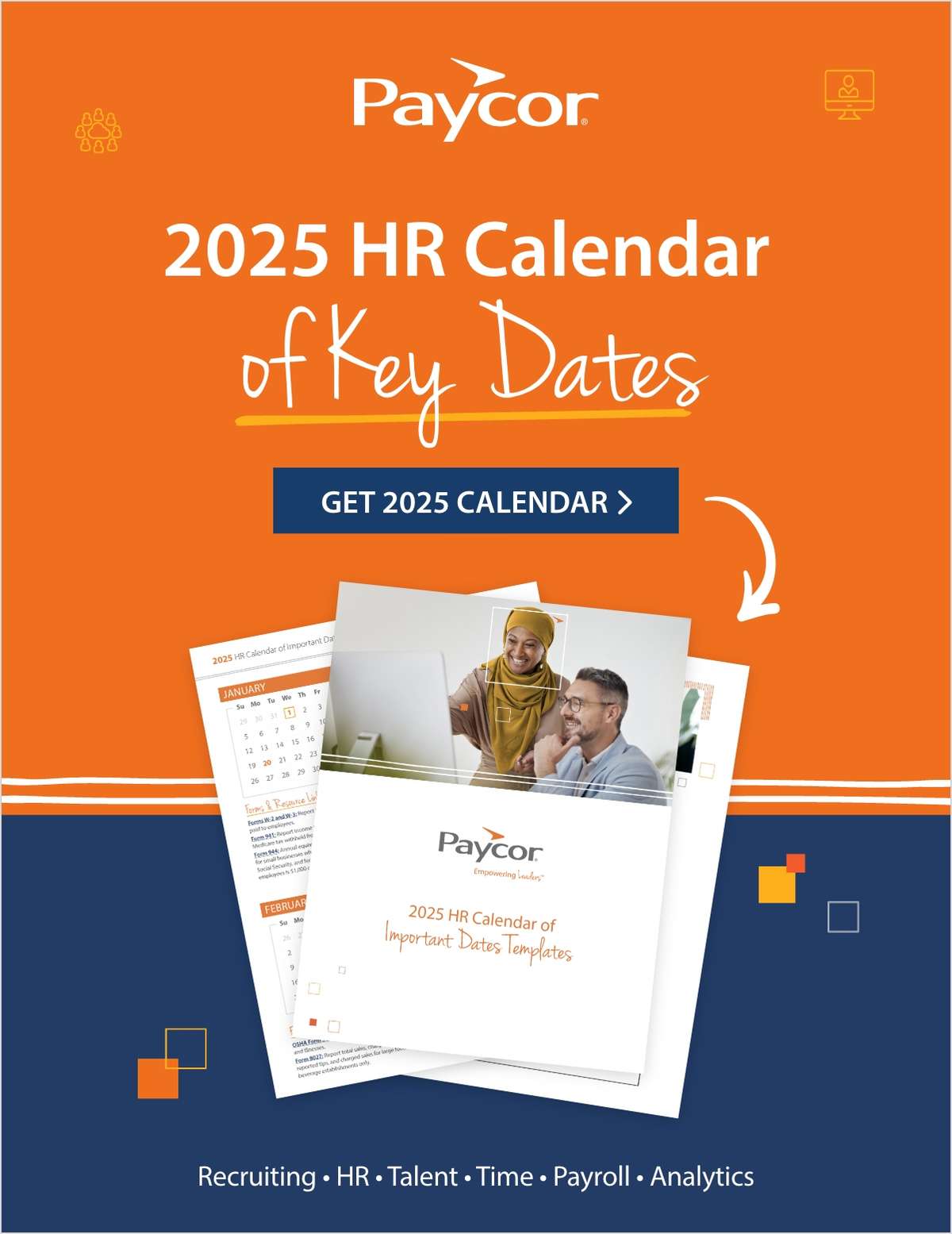 2025 HR Calendar of Key Dates