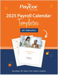 2025 Payroll Calendar Templates