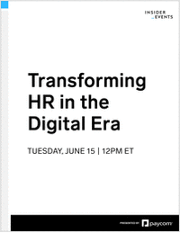 Transforming HR in the Digital Era