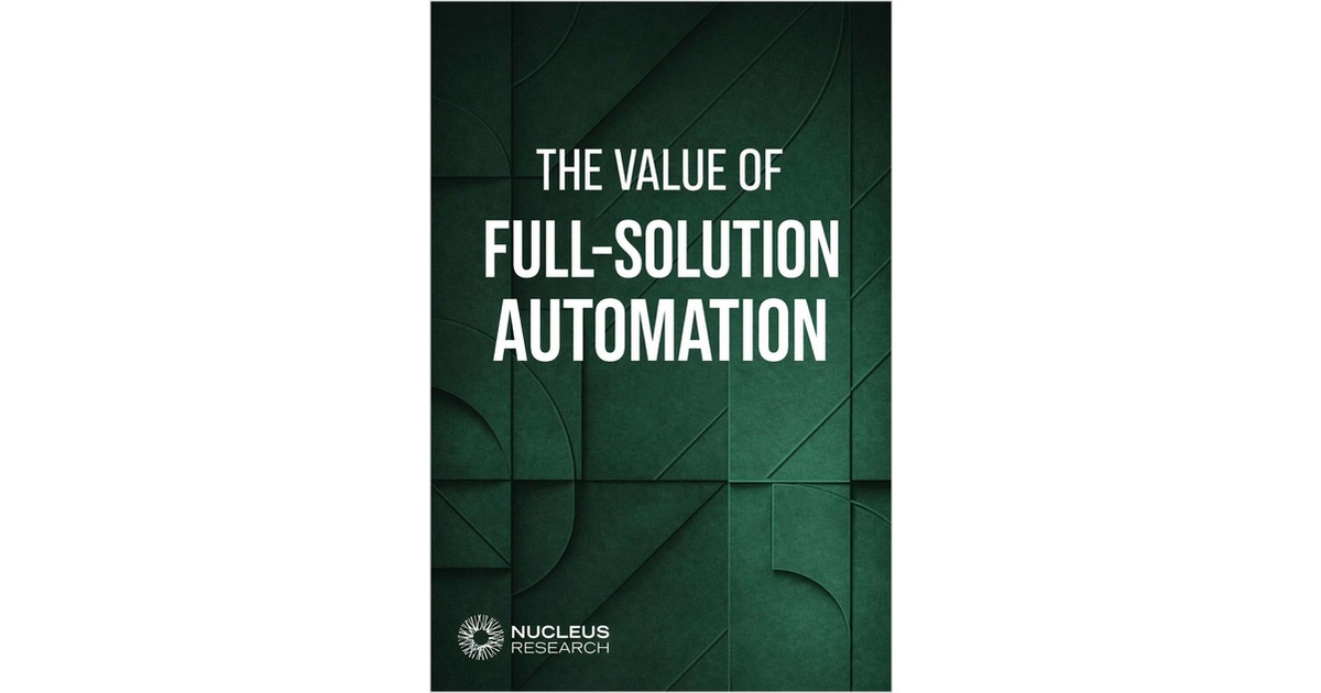 Nucleus Research: The Value of Full-Solution Automation With Paycom