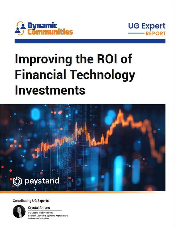 Improving the ROI of Financial Technology Investments