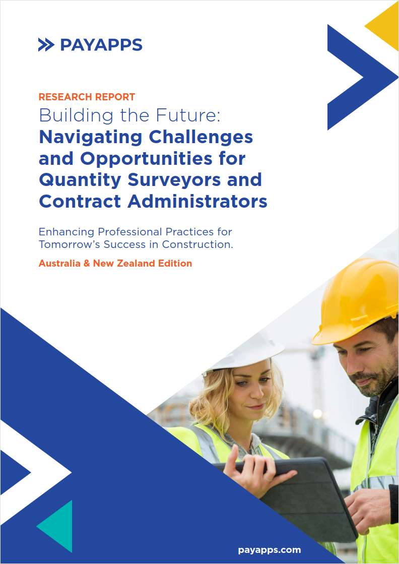 Building the Future: Navigating Challenges and Opportunities for Quantity Surveyors and Contract Administrators