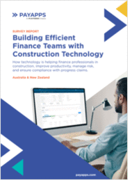 Building Efficient Finance Team with Construction Technology