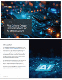 Five Critical Design Considerations for AI Infrastructure Five Critical Design Considerations for AI Infrastructure