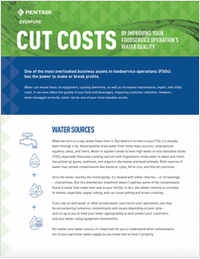 White Paper: Cut Costs by Improving Your Foodservice Operation's Water Quality