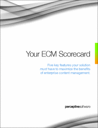 Enterprise Content Management (ECM) Scorecard