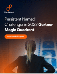 The 2023 Gartner Magic Quadrant for Public Cloud IT Transformation Services names Persistent as a Challenger.