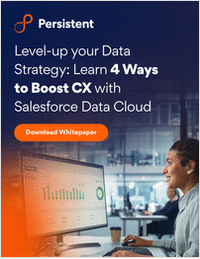 Whitepaper: 4(1) Ways to Boost Customer Experience with a Sound Data Strategy.