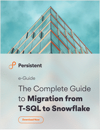 The Complete Guide to Migration from T-SQL to Snowflake