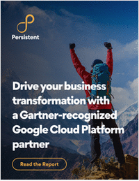 Drive your business transformation with a Gartner-recognized Google Cloud Platform partner