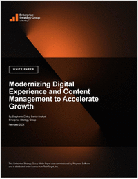Modernizing Digital Experience and Content Management to Accelerate Growth