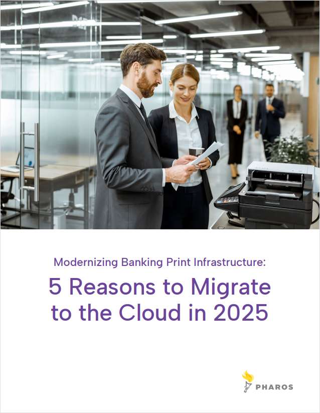 Modernizing Banking Print Infrastructure: 5 Reasons to Migrate to the Cloud in 2025