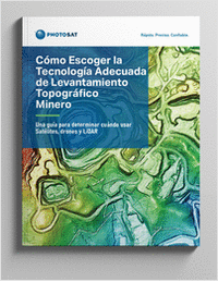 Cómo Escoger la Technologia Adecuada de Levantamiento Topográfico Minero