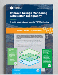 Improve Tailings Monitoring with Better Topography