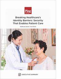 Breaking healthcare's identity barriers: Security that enables patient care