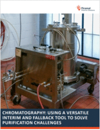 CHROMATOGRAPHY: USING A VERSATILE INTERIM AND FALLBACK TOOL TO SOLVE PURIFICATION CHALLENGES
