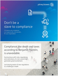 Don't be a slave to compliance.