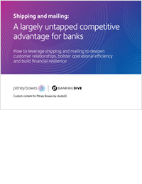 Bank leader's guide: Boost CX with shipping and mailing