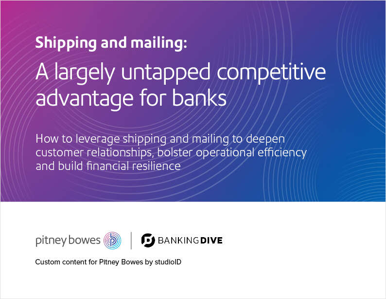Bank leader's guide: Boost CX with shipping and mailing