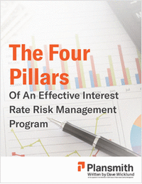 The Four Pillars of an Effective Interest Rate Risk Management Program