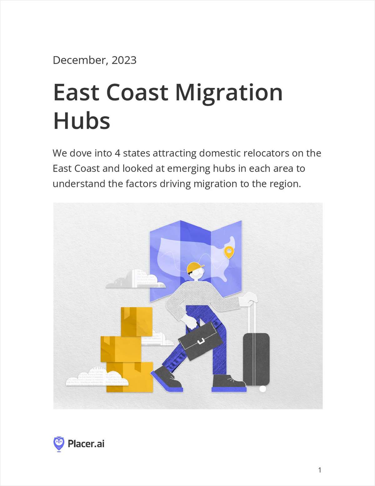 East Coast Migration Hubs: 4 States Attracting Domestic Relocators