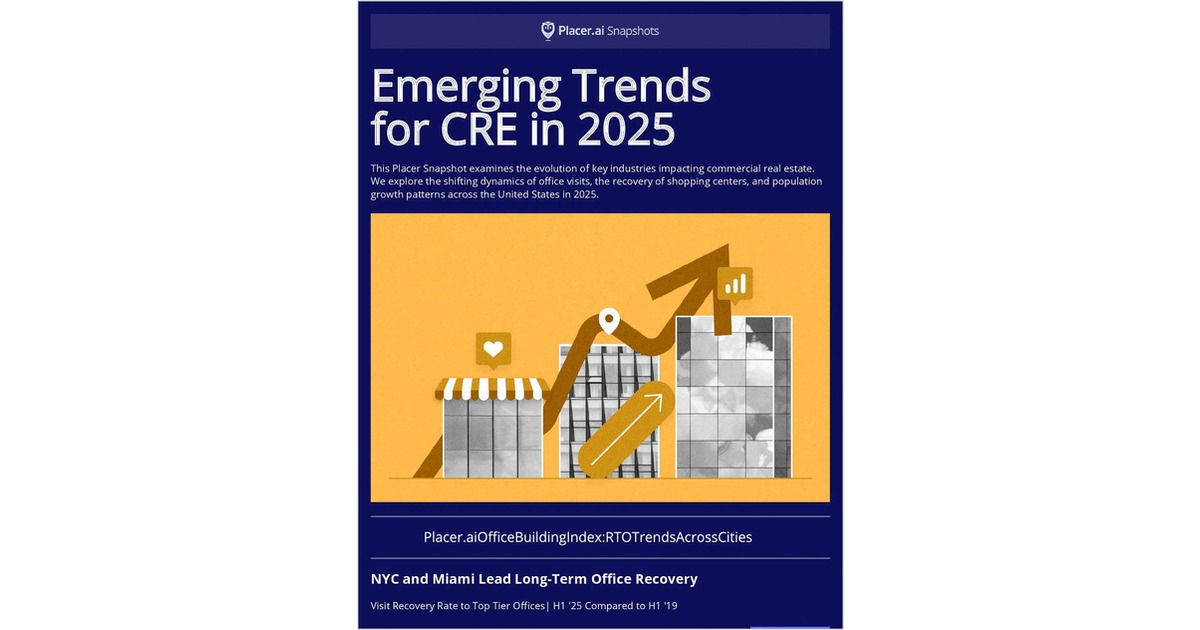 Emerging Trends for CRE in 2025 Free Report