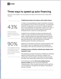 Three ways to speed up auto financing