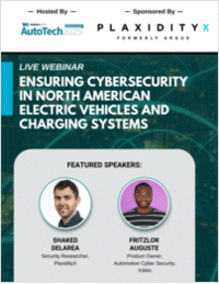 Ensuring Cybersecurity in North American Electric Vehicles and Charging Systems