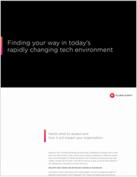 Finding Your Way in Today's Rapidly Changing Tech Environment