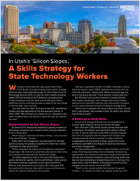 In Utah's 'Silicon Slopes': A Skills Strategy for State Technology Workers