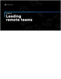 How to Lead Remote Teams