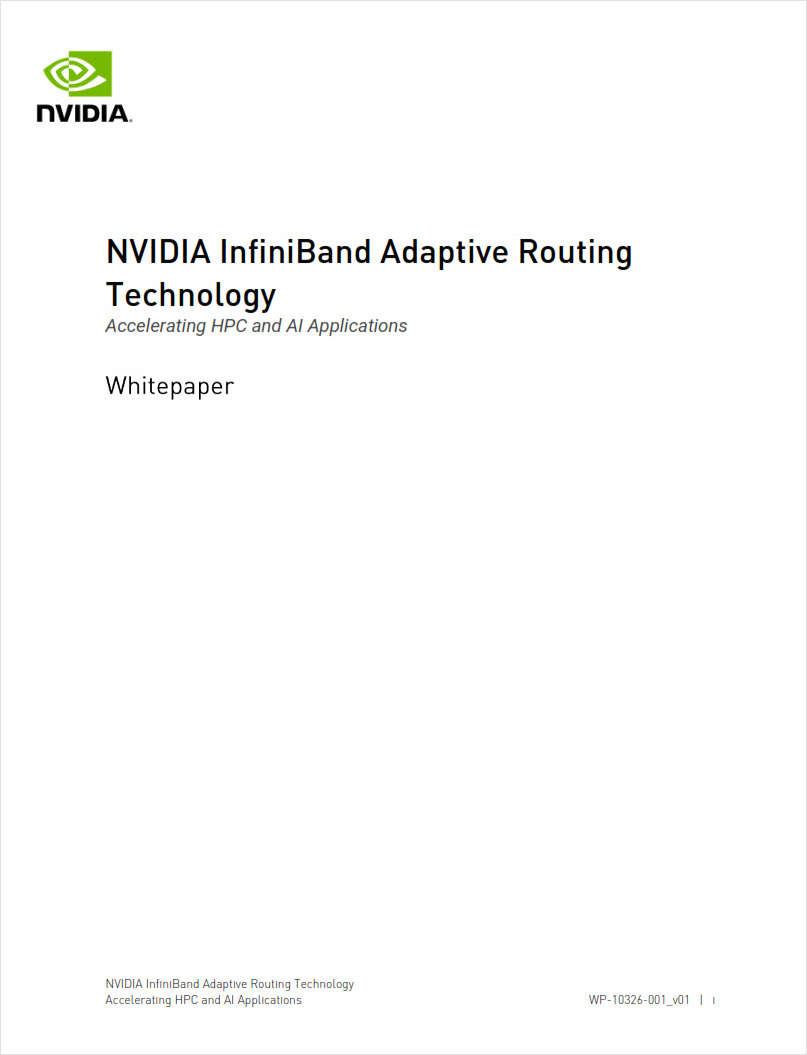 NVIDIA InfiniBand Adaptive Routing