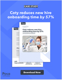 Coty reduces new hire onboarding time by 57%