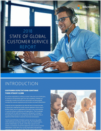 2018 State of Global Customer Service Report