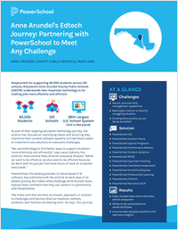 Anne Arundel's Edtech Journey: Partnering with PowerSchool to Meet Any Challenge