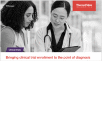 Bringing clinical trial enrollment to the point of diagnosis