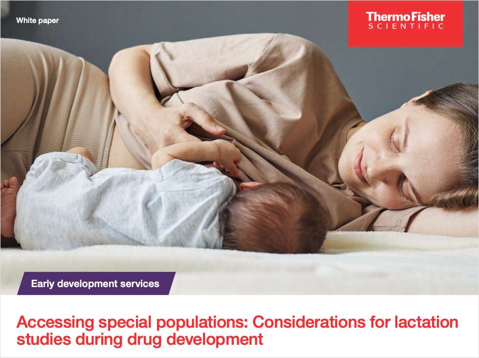 Accessing special populations: Considerations for lactation studies during drug development