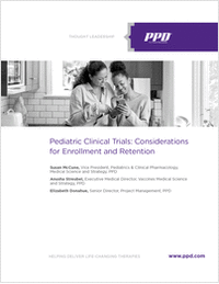 Pediatric Clinical Trials: Considerations for Enrollment and Retention