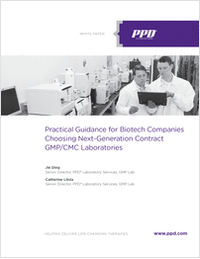 Guidance for Biotechs Choosing Next-Gen Contract GMP/CMC Labs