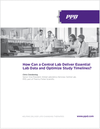 How Can a Central Lab Deliver Essential Lab Data and Optimize Study Timelines?