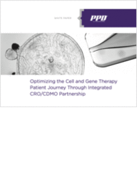 Optimizing the Cell and Gene Therapy Patient Journey