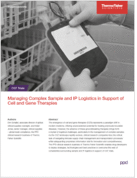 Managing Complex Sample and IP Logistics in Support of Cell and Gene Therapies