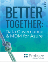Trusted Data in Azure with Data Governance and Master Data Management